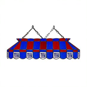 New York Giants 40' Stained Glass Billiard Light