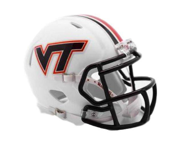 Virginia Tech VT Hokies Speed Mini Helmet Belk Bowl 'Matte White' Riddell - 757 Sports Collectibles
