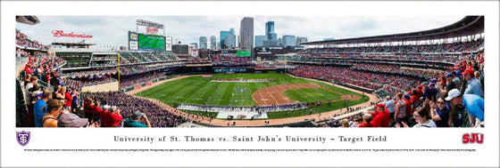 Tommie Johnnie Football at Target Field - Unframed - 757 Sports Collectibles