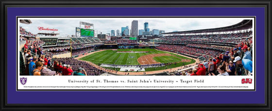 Tommie Johnnie Football at Target Field - Tommie Deluxe Frame - 757 Sports Collectibles