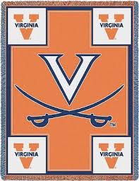 University of Virginia UVA Tapestry Throw Blanket - 757 Sports Collectibles