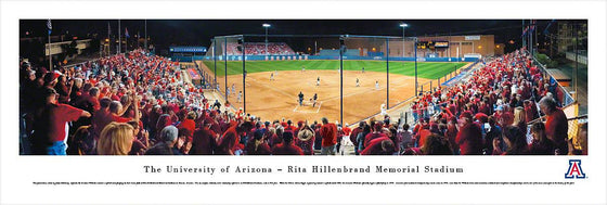 Arizona - Rita Hillenbrand Memorial Stadium - Unframed - 757 Sports Collectibles