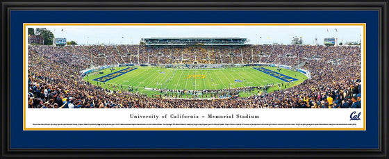 California Berkeley Football - Deluxe Frame - 757 Sports Collectibles