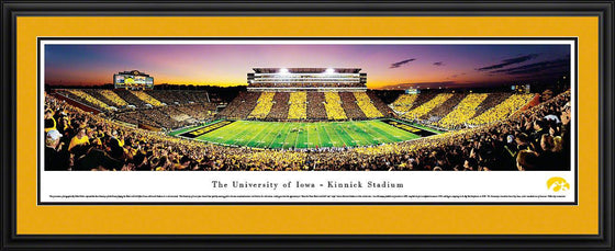 Iowa Football - Spirit Week - Deluxe Frame - 757 Sports Collectibles