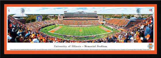 Illinois Football - Select Frame - 757 Sports Collectibles