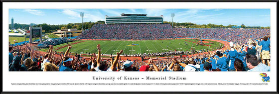 Kansas Football (50 Yd) - Standard Frame - 757 Sports Collectibles