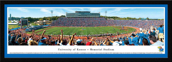 Kansas Football (50 Yd) - Select Frame - 757 Sports Collectibles