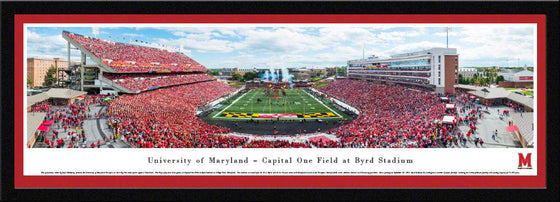 Maryland Football  - Select Frame - 757 Sports Collectibles