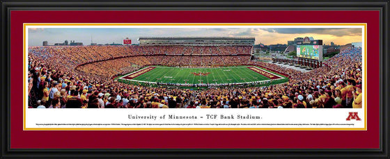 Minnesota Football - Deluxe Frame - 757 Sports Collectibles