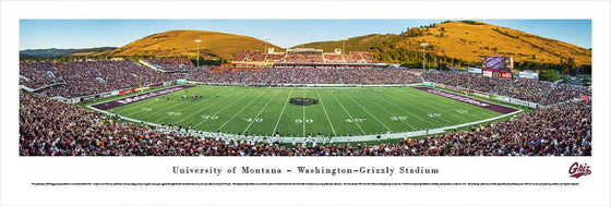 Montana Football - Unframed - 757 Sports Collectibles