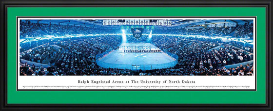 North Dakota Hockey - Anthem- Deluxe Frame - 757 Sports Collectibles