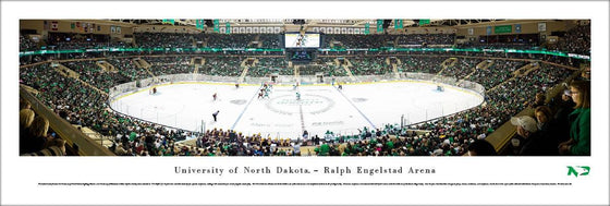 North Dakota Fighting Hawks Hockey - Unframed - 757 Sports Collectibles