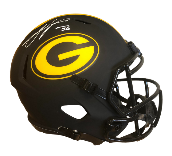 Green Bay Packers Julius Peppers Signed Auto Eclipse Full Size Replica Helmet - Schwartz Sports Hologram - 757 Sports Collectibles