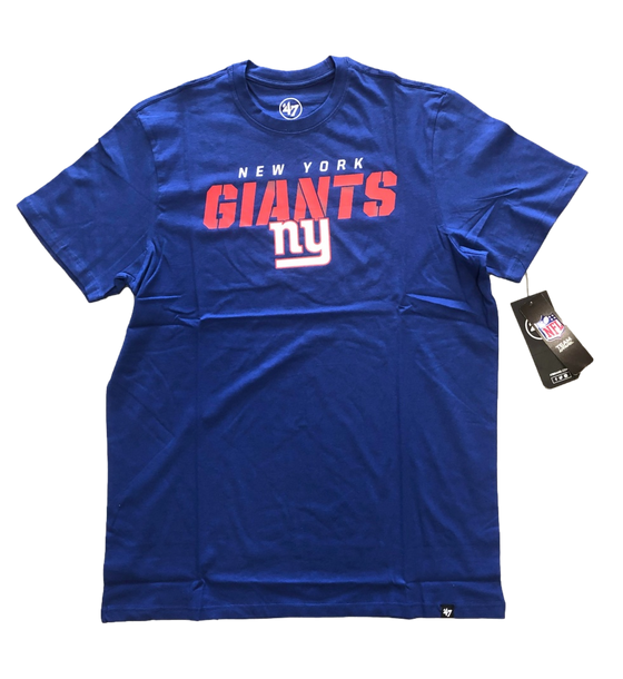 New York Giants Traction Super Rival Short Sleeve T-Shirt - M-2XL - 757 Sports Collectibles