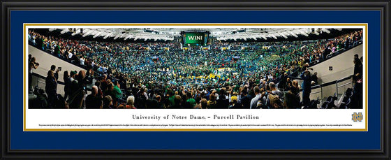 Notre Dame Basketball - Deluxe Frame - 757 Sports Collectibles