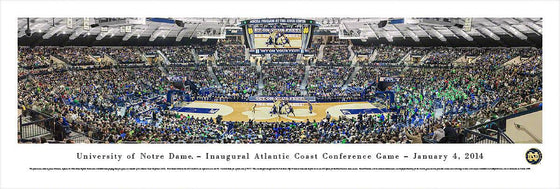 Notre Dame Basketball - Inaugural ACC - Unframed - 757 Sports Collectibles