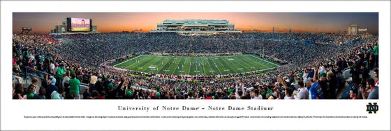 Notre Dame Football - Stadium Renovation - Unframed - 757 Sports Collectibles