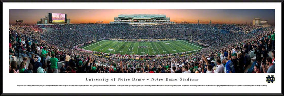 Notre Dame Football - Stadium Renovation - Standard Frame - 757 Sports Collectibles