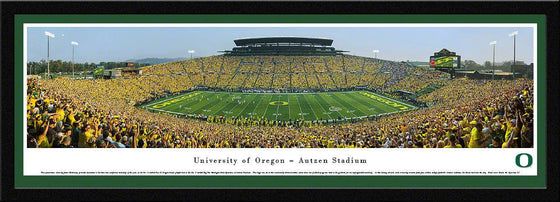 Oregon Football - 50 Yard Day - Select Frame - 757 Sports Collectibles