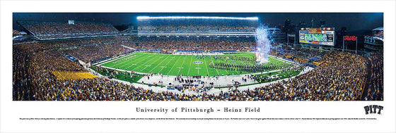 Pittsburgh Football - Night - Unframed - 757 Sports Collectibles