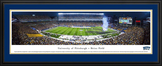 Pittsburgh Football - Night - Deluxe Frame - 757 Sports Collectibles