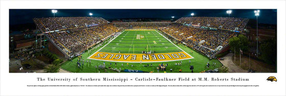 Southern Mississippi Football - Unframed - 757 Sports Collectibles