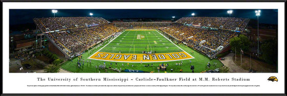 Southern Mississippi Football - Standard Frame - 757 Sports Collectibles