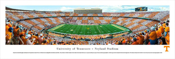 Tennessee Football - Checkerboard - Unframed - 757 Sports Collectibles