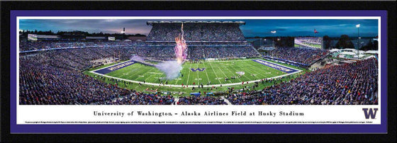 Washington Football- 50 Yard Line - Select Frame - 757 Sports Collectibles