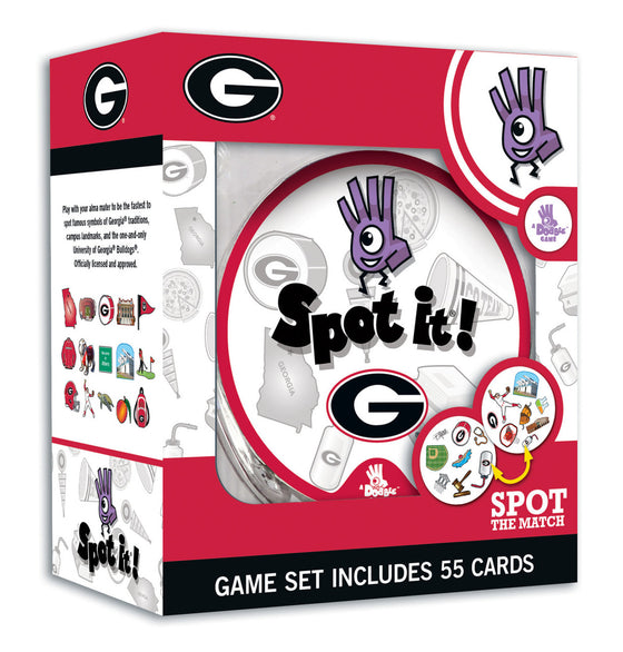 Georgia Bulldogs NCAA Spot It Game