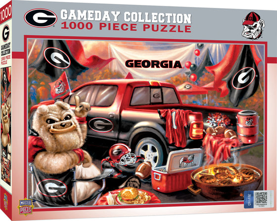 Georgia Bulldogs Gameday - 1000 Piece NCAA Sports Puzzle