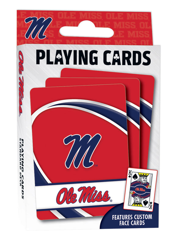 Ole Miss Rebels NCAA Playing Cards - 54 Card Deck