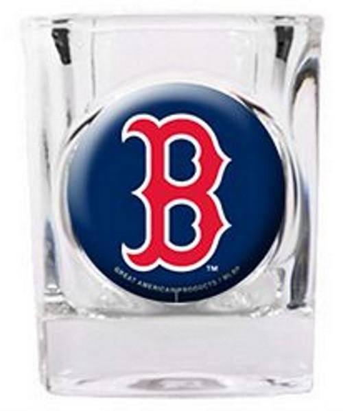 Boston Red Sox Square Shot Glass (2oz.) - 757 Sports Collectibles