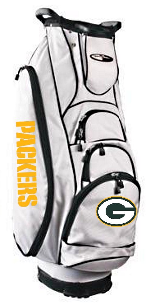 Green Bay Packers Albatross Cart Golf Bag Wht