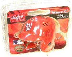 MLB Washington Nationals Pocket Pro Mini Micro Cool Flo Batting Helmet - 757 Sports Collectibles