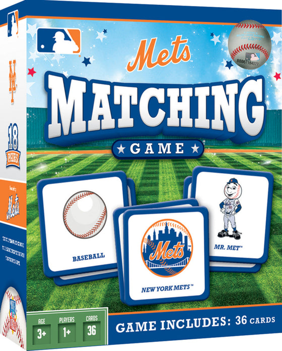 New York Mets MLB Matching Game