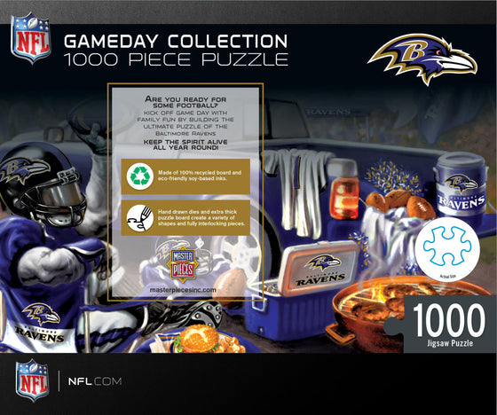 Baltimore Ravens Gameday - 1000 Piece NFL Sports Puzzle