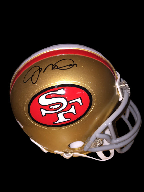 San Francisco 49ers Joe Montana Signed Autographed Mini Helmet - JSA Authenticated - 757 Sports Collectibles