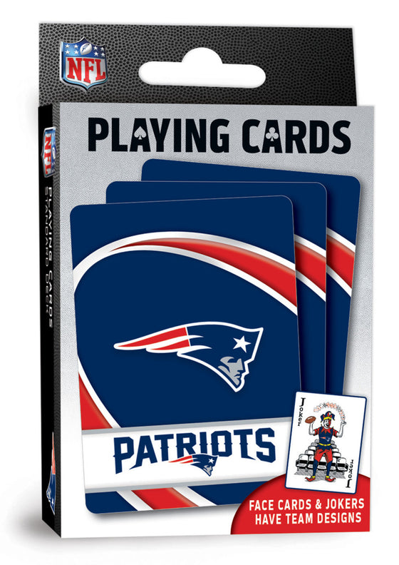 New England Patriots NFL Playing Cards - 54 Card Deck