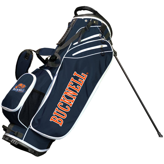 Bucknell Bison Birdie Stand Golf Bag Navy 