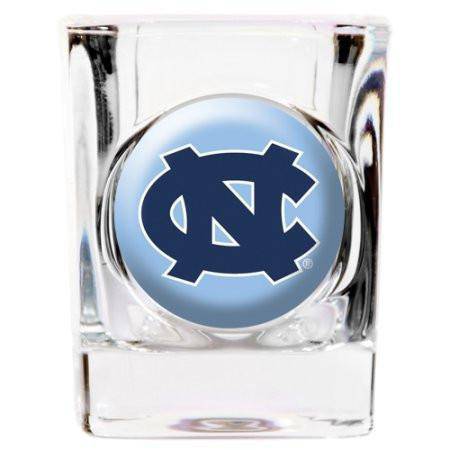 North Carolina UNC Tar Heels Square Shot Glass (2oz.) - 757 Sports Collectibles