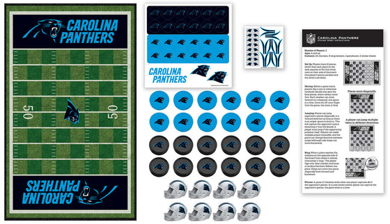 Carolina Panthers NFL Checkers Board Game