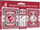 Alabama Crimson Tide NCAA 2-Pack Playing cards & Dice set