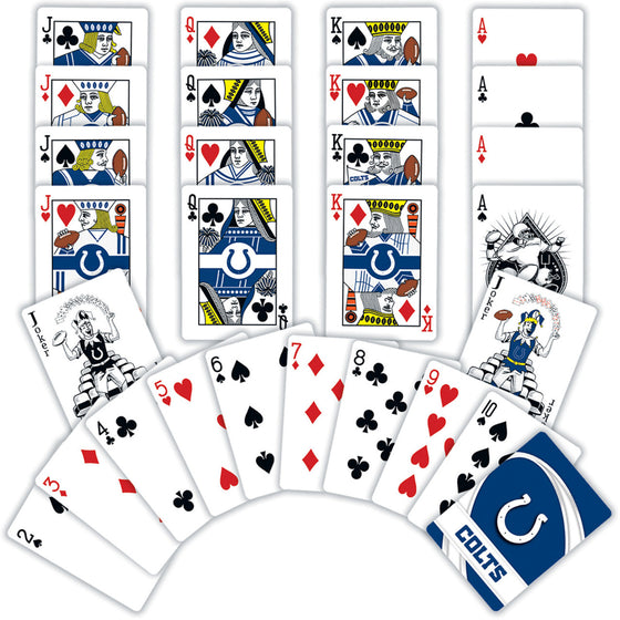 Indianapolis Colts NFL Playing Cards - 54 Card Deck