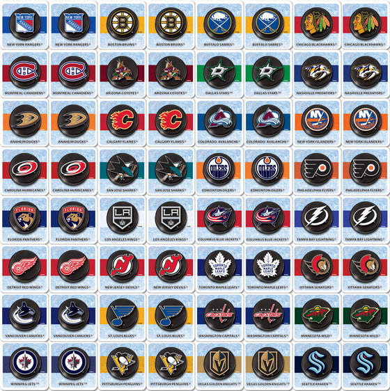 NHL All Teams Matching Game