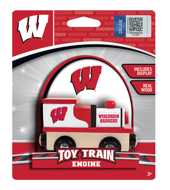 Wisconsin Badgers NCAA Toy Train Engine