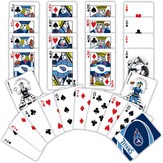 Tennessee Titans NFL Playing Cards - 54 Card Deck