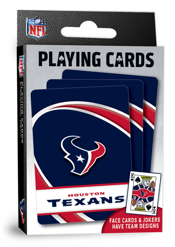 Houston Texans NFL Playing Cards - 54 Card Deck