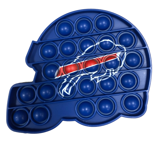 Buffalo Bills Helmet Shaped Fidget Popper