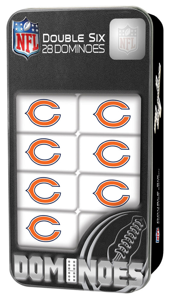 NFL Chicago Bears 28 Piece Dominoes